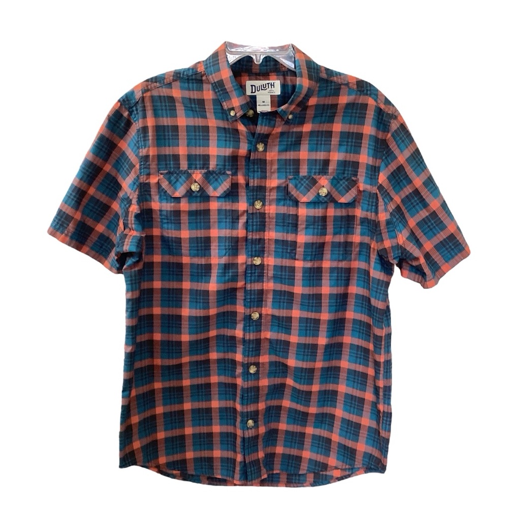 Duluth Trading Co Medium Plaid Shirt